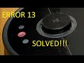 Roborock S55 | Error 13 | Mainboard fuse exchange | check description