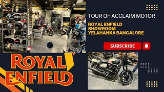 Tour of Royal Enfield Showroom at Yelhahanka Bangalore