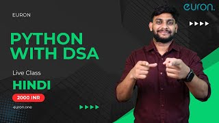 Python with DSA | Live Course Launch | Euron