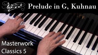 Prelude in G, Kuhnau (Intermediate Piano Solo) Masterwork Classics Level 5