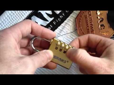 Combination lock brinks Combination lock brinks