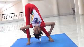 Yogasana by Acharyakulam Girl