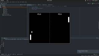 Ping pong game created using turtle module, python