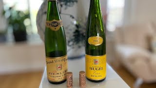 Alsace Wines: Hugel 2016 Estate Riesling and Hugel 2013 Grossi Laue Riesling Wine Review