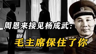 1974年，周恩来接见杨成武：如果不是毛主席，可能没有你了