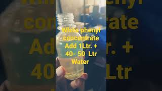 WHITE PHENYL CONCENTRATE- Business from your home, Any help call- 9163563928