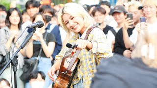 [4K 직캠] 240902 Leina (레이나) - 버스킹 풀버전 @Leina Busking in korea