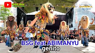 kesenian gedruk BSG feat ABIMANYU live lapangan genito