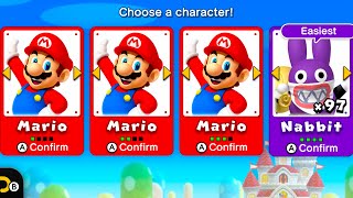 New Super Mario Bros U Deluxe – 4 Players World 8 Walkthrough Co-Op
