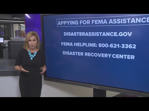 How does FEMA help hurricane victims?