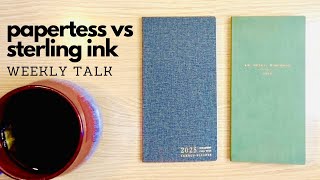 Papertess vs. Sterling Ink Weekly Planner: Ultimate 2025 Comparison & Health Planner Strategy!