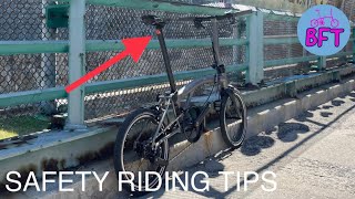[BICYCLE SAFETY] TIPS FOR RIDING SAFELY THROUGH NEW YORK CITY BROMPTON FOLDING BIKE