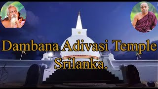 🔴Exploring the Sacred Dambana Adivasi Temple: A Journey into Sri Lanka's Indigenous Culture