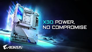 X870E AORUS MASTER X3D - PERFORMANCE UNLEASHED | Official Trailer