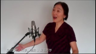 《友谊地久天长》Auld Lang Syne  女高音 王美君