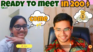 READY TO MEET😦 ON 200 ? || FLIRTING WITH GIRLS ON OMEGLE