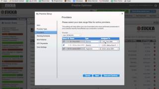 Practice Optimizer Practice Setup