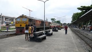 ยามเย็นสถานีรถไฟชุมทางบางซื่อ BANG SUE JUNCTION RAILWAY STATION