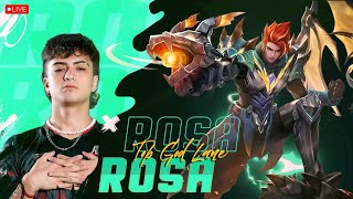 Tonight is The Night  !! RANK 259 STARS | Rosa | Mobile Legends Live