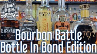 Bourbon Battle Bottle in Bond Edition