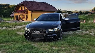 Audi S5 napadena kutilem! - Přestavba na facelift