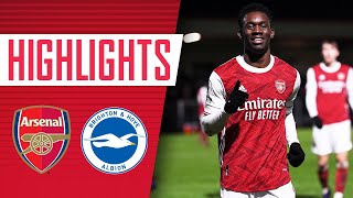 HIGHLIGHTS | Arsenal Academy vs Brighton (5-0) | Balogun, Azeez, Moller