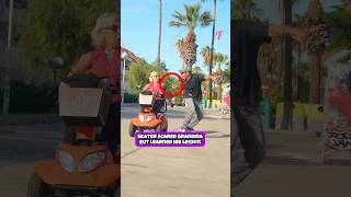 Grandmother Taught a Skater an Amazing Lesson! #shorts