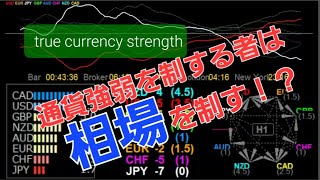 通貨強弱ライブ配信「true currency strength」20220927 東京タイム