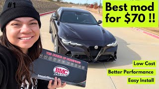 Instantly BOOST Your Giulia's Performance BMC Air Filter Upgrade!