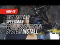 How To Install The Detroit Speed SpeedMAX Front Suspension Kit On A 1967-1987 GM C10 Truck