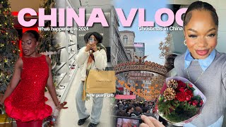 WEEKLY VLOG CHINA|was sick for most of 2024,Christmas in Shanghai, NY gift, make 2025 your best year