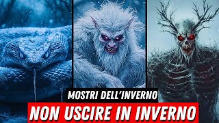 22 Incredibili Creature che ESCONO IN INVERNO!