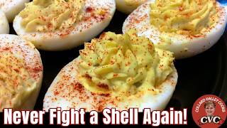 Never Fight a Shell Again! The Only Way to Make Deviled Eggs