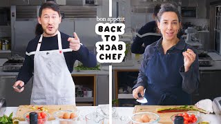 Markiplier Tries to Keep Up with a Professional Chef | Back-to-Back Chef | Bon A