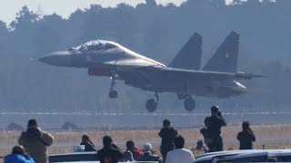 IAF Su-30, JASDF F-15DJ and F-2B flying at Hyakuri AB Japan!!