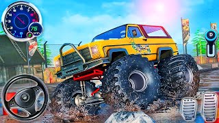 Offroad Monster Truck Driving - Jeep Derby Mud and Rocks Driver Simulator - Android GamePlay #3