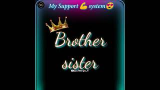 Cute brother sister love❤brother sister song💓whatsapp status😍rakhi status🔥raksha bandhan Status 2021