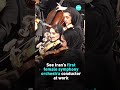 See Iran's first female symphony orchestra conductor