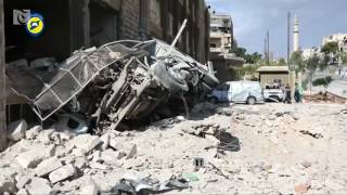 Aleppo hit hard again, hopes fade for truce