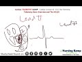 mastering cardiac telemetry ecg nursing school nursing kamp nclex prep 2019