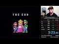 [3:23.2] SMW Universal Credits Warp -- World Record on SMAS+SMW