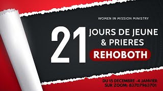 21JOURS DE JEUNE ET PRIERES: J-5