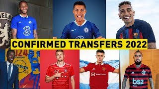 ALL NEW CONFIRMED TRANSFER NEWS 2022 SUMMER! FT. RONALDO, RAPHINHA, DE LIGT