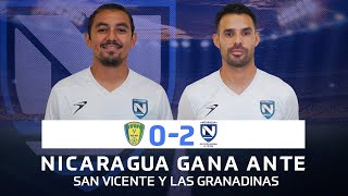 Nicaragua gana ante San Vicente 0 -2 en Nations League
