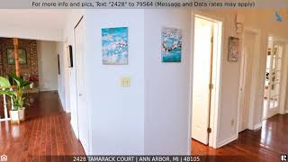 Priced at $618,000 - 2428 Tamarack Court, Ann Arbor, MI 48105