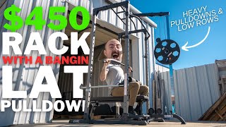 Fitness Reality XLT Squat Rack & Lat Pulldown Review: All-In-1 Budget Rack!