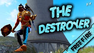 [B2K] مهارات من كوكب اخر فري فاير المدمر |  THE DESTROYER