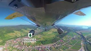 360° videomapa Oravská Jasenica z neba