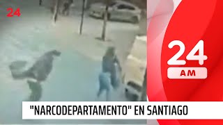 Santiago centro: quitada de droga deja al descubierto "narcodepartamento" | 24 Horas TVN Chile