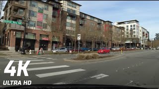 4K Drive Exploring Downtown Bothell, Kenmore and Kirkland WA Washington USA